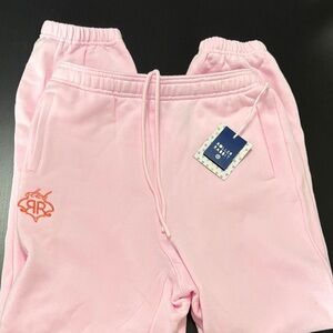 Roller Rabbit and Target size small Sweatpants with Orange Logo